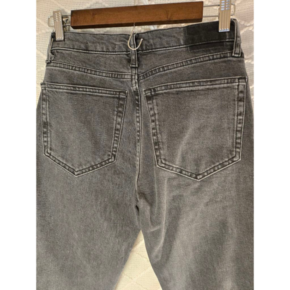 Women's ZARA Gray Straight Leg Jeans Size 2 - Picture 6 of 6